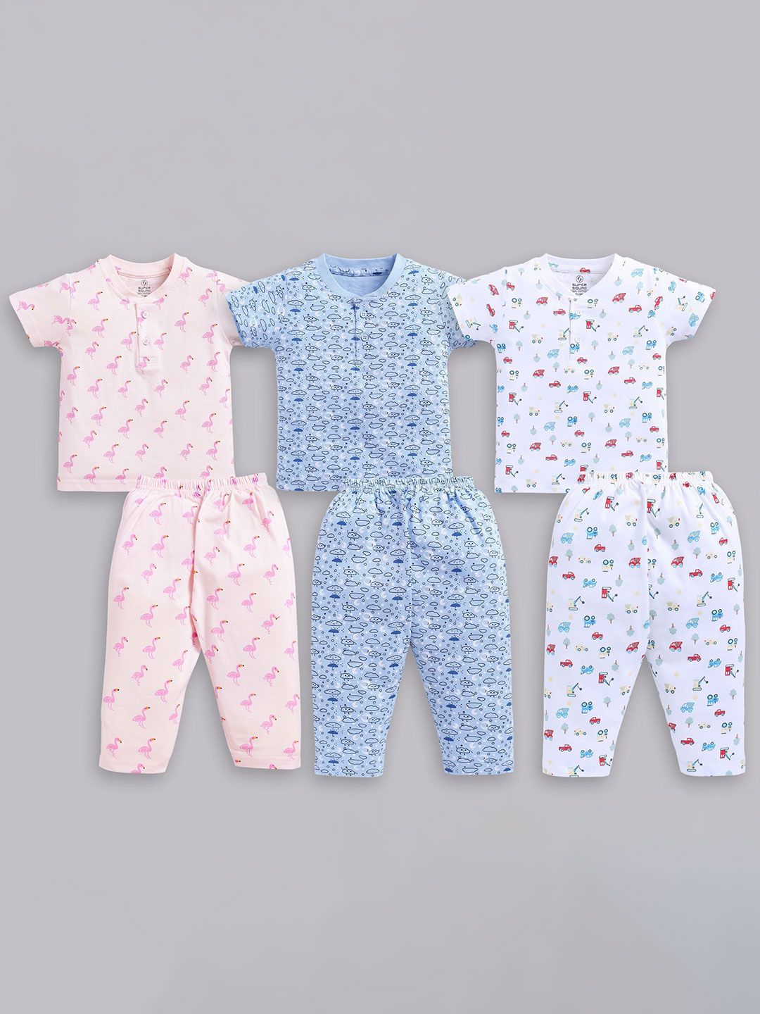 SUPER SQUAD Unisex Kids Printed Night suit-picture-21