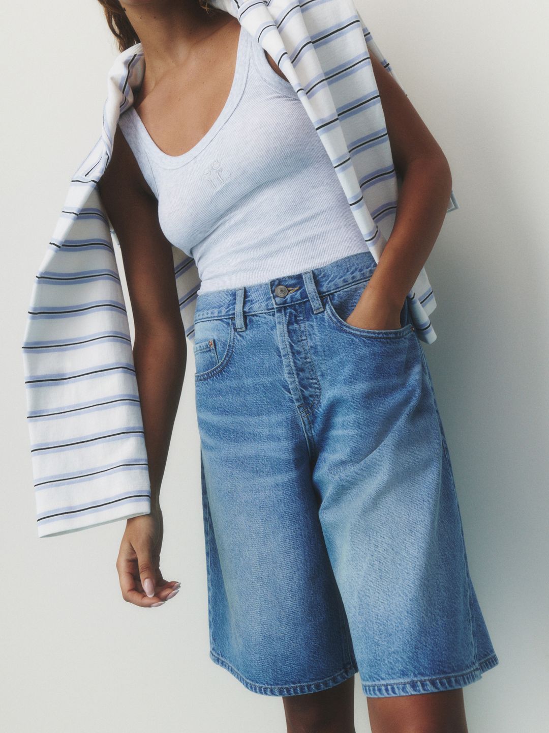 NEXT Women Denim Shorts-picture-31