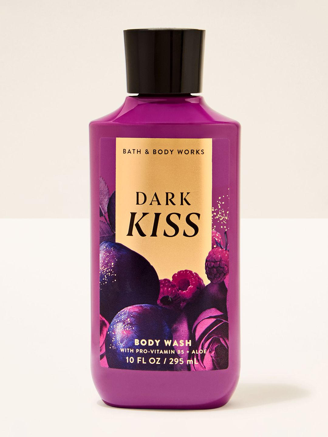 Bath & Body Works Dark Kiss Body Wash with Aloe & Pro-Vitamin B5 - 295 ml