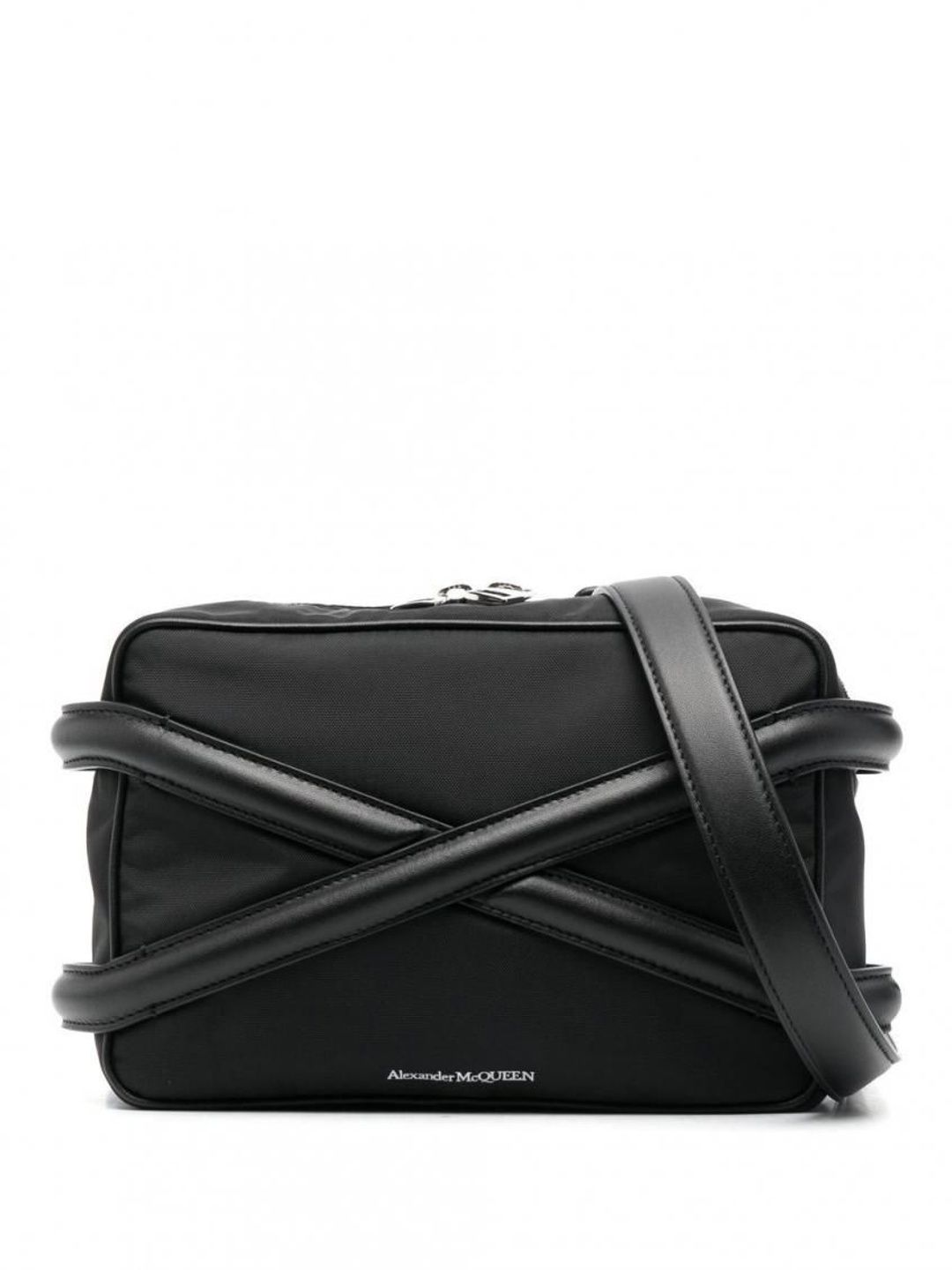 alexander mcqueen Black Harness Bag-picture-36