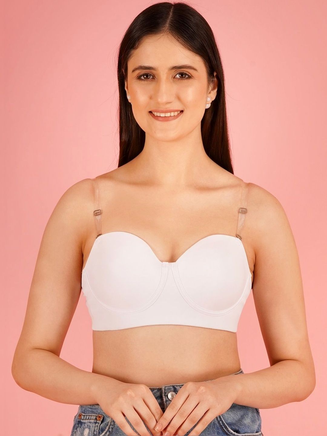 EFFECTINN Bra Half Coverage Underwired Lightly Padded-picture-50