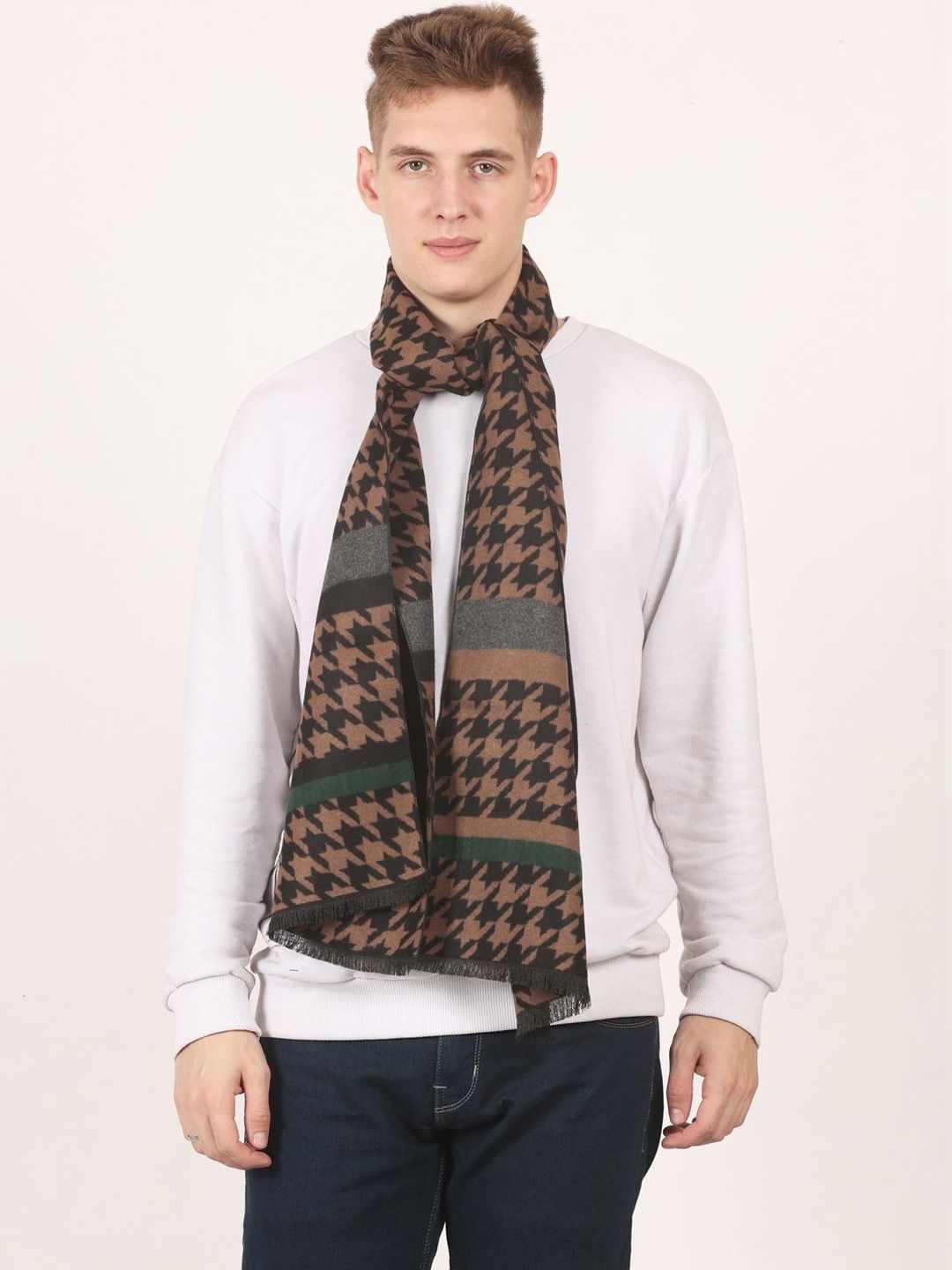 Cazzano Men Printed Scarf-picture-30