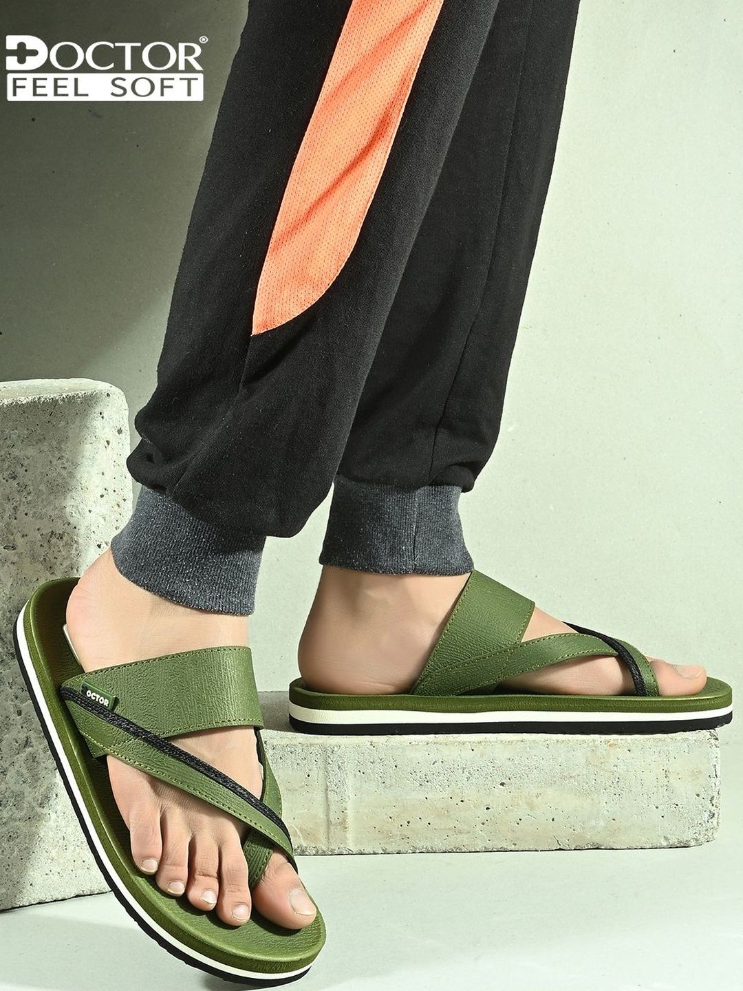 DOCTOR FEEL SOFT Men Thong Flip-Flops-picture-12