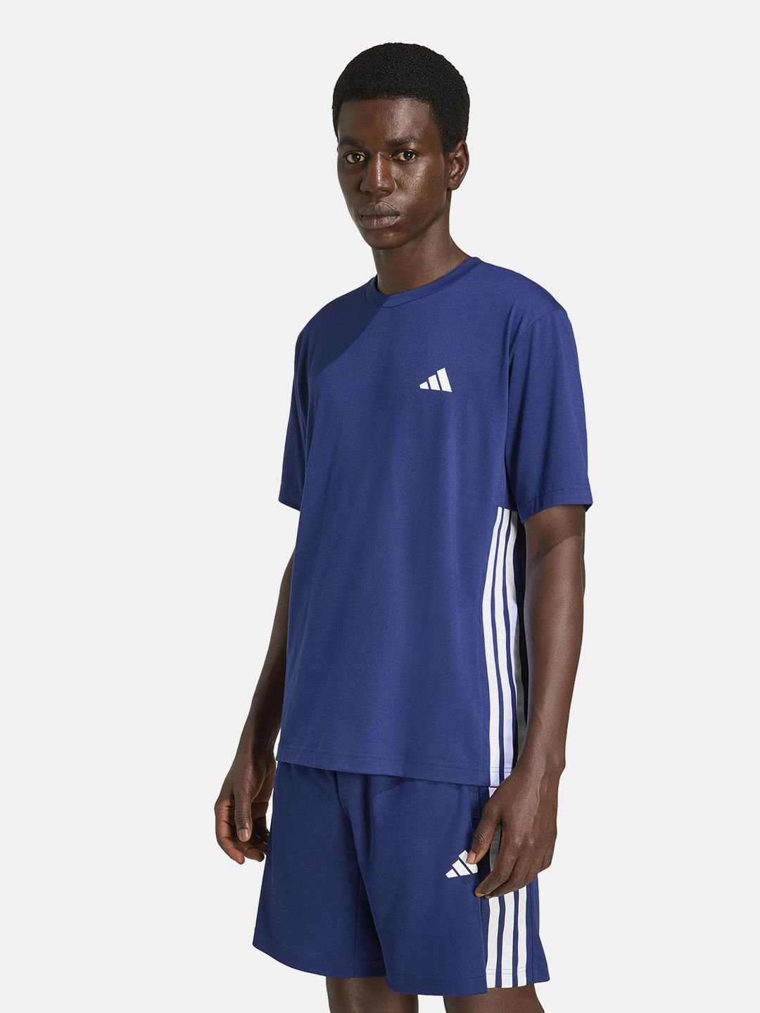 ADIDAS Striped Sports T-shirt-image-9