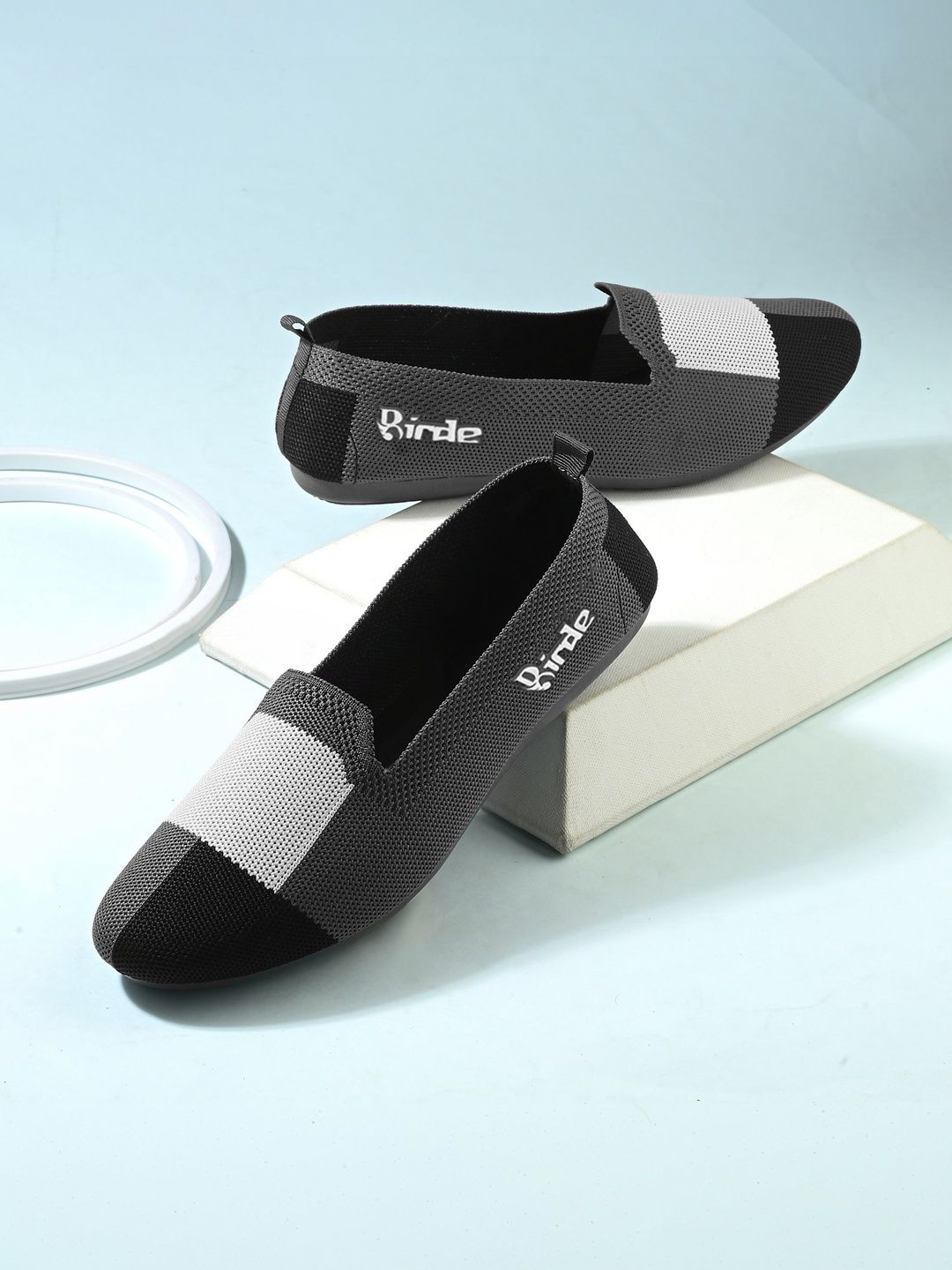 BIRDE Women Colourblocked Loafers-picture-18