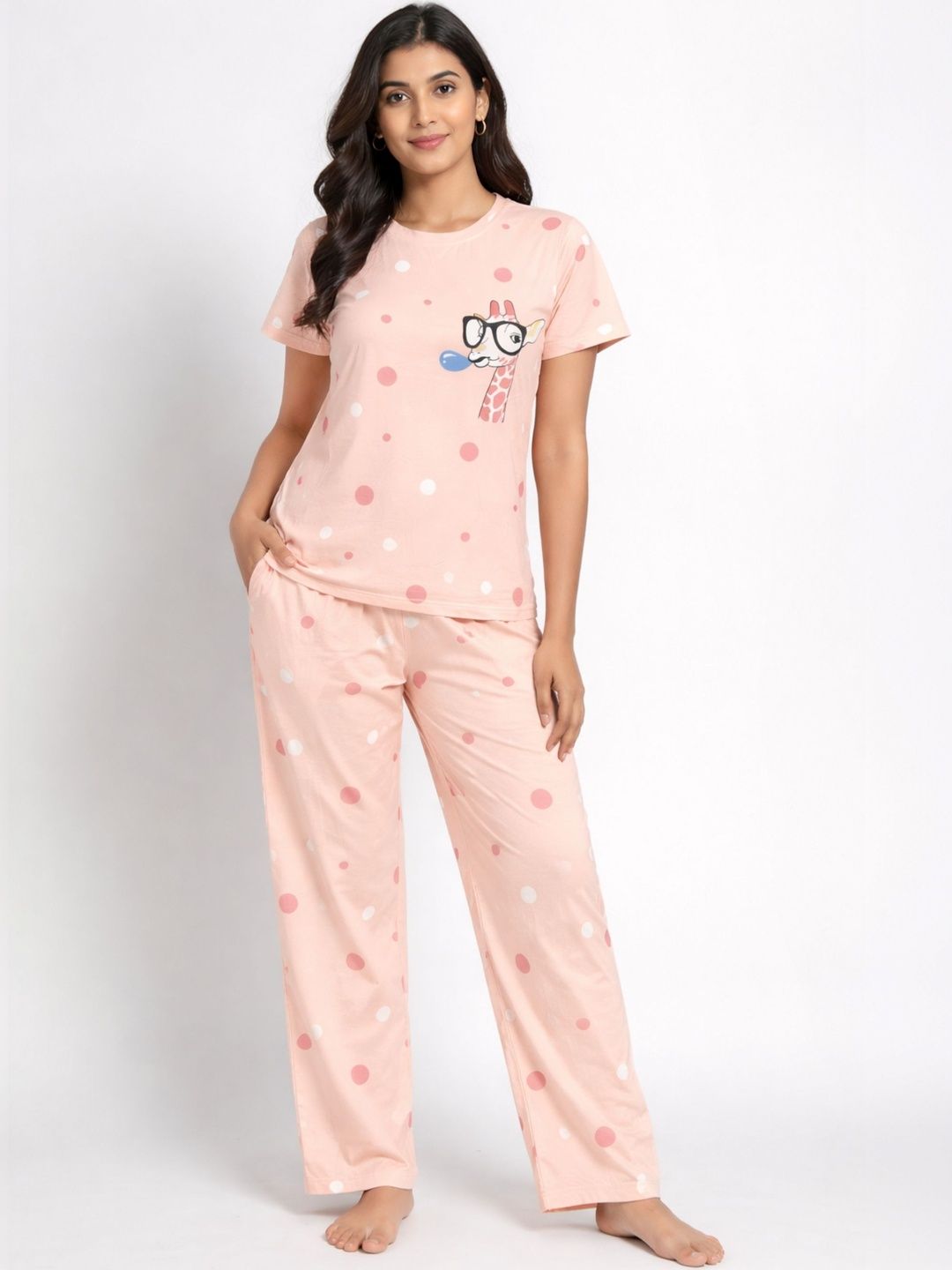 Camey Women Printed Night suit-picture-23