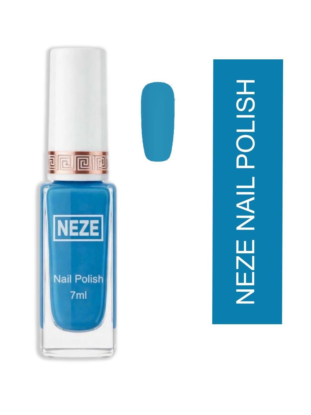 Neze Long Lasting Nail Polish - 7 ml - Blue 08-picture-30