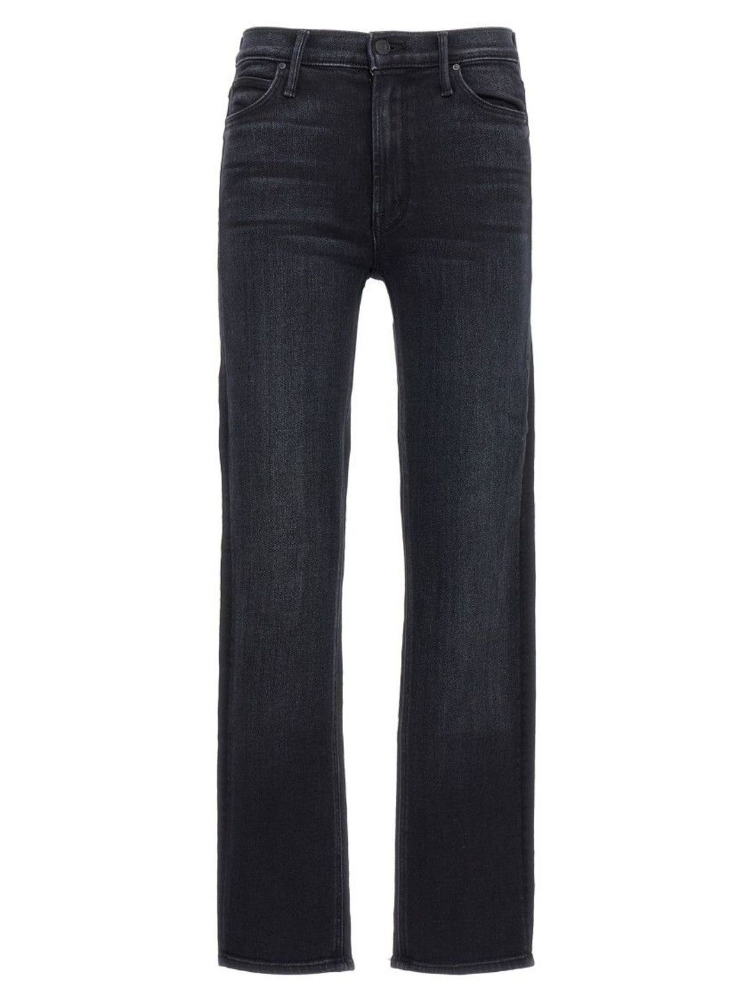 Mother Denim Black The Mid Rise Dazzler Jeans-picture-17