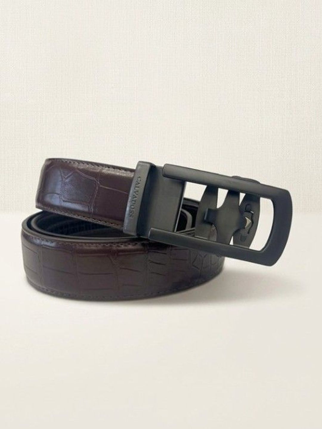 Calvadoss Men Textured PU Formal Belt-picture-49