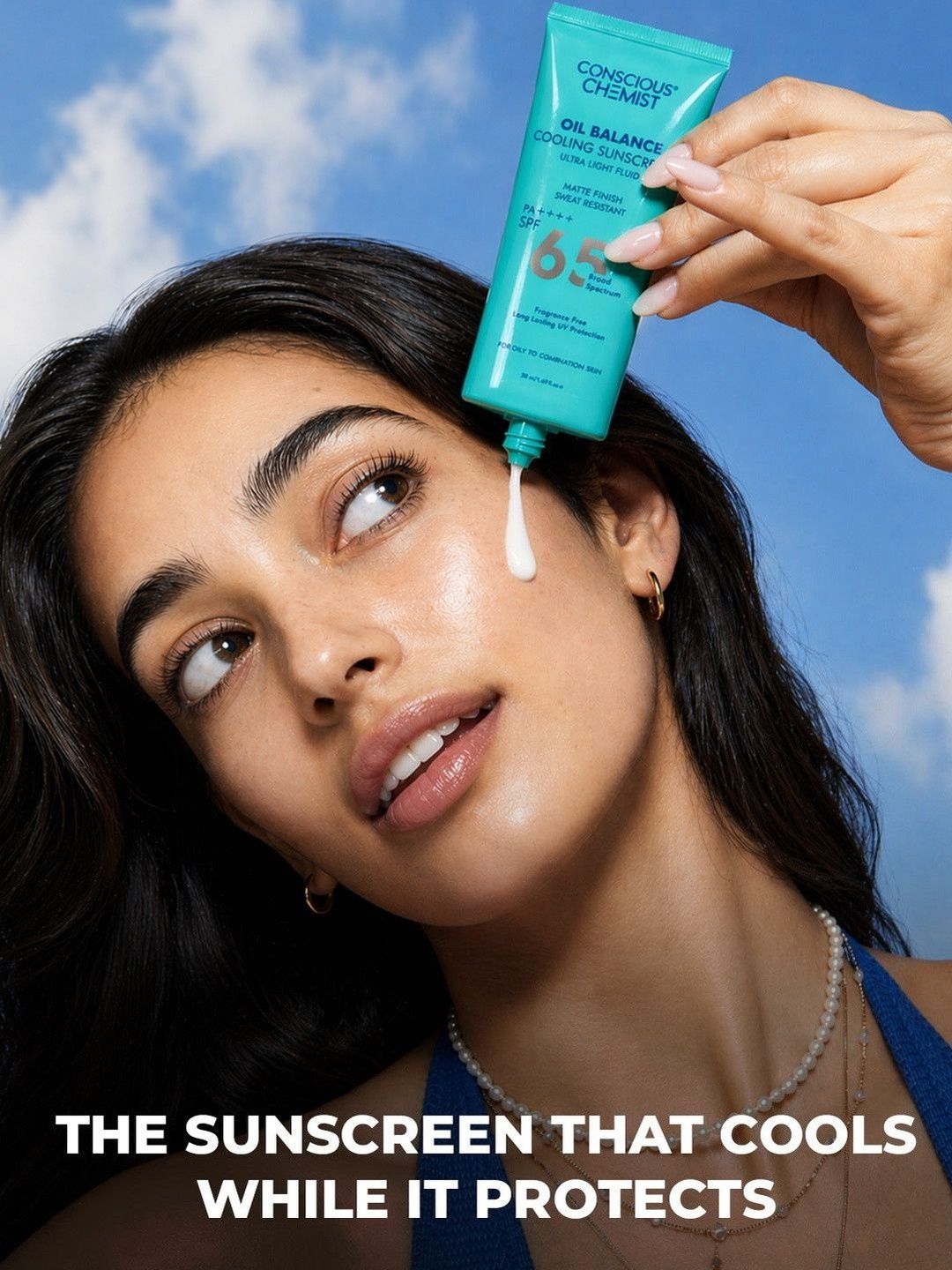 Conscious Chemist SPF 65 PA++++ UVA/UVB Broad Spectrum Protection Cooling Sunscreen - 50ml-image-42