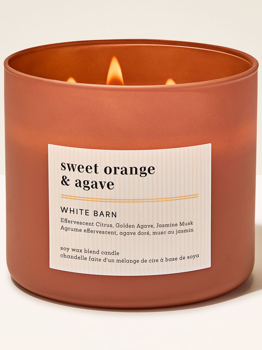 Bath & Body Works Sweet Orange & Agave Lead-Free 3-Wick Candle - 411 g-picture-14