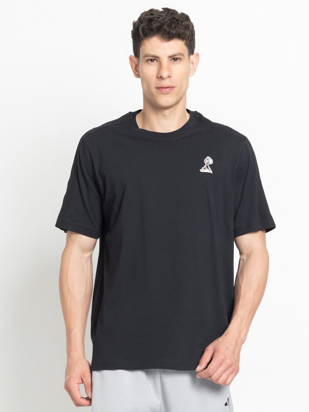 ADIDAS M COFFEE PR T Pure Cotton Sports T-shirt-picture-39