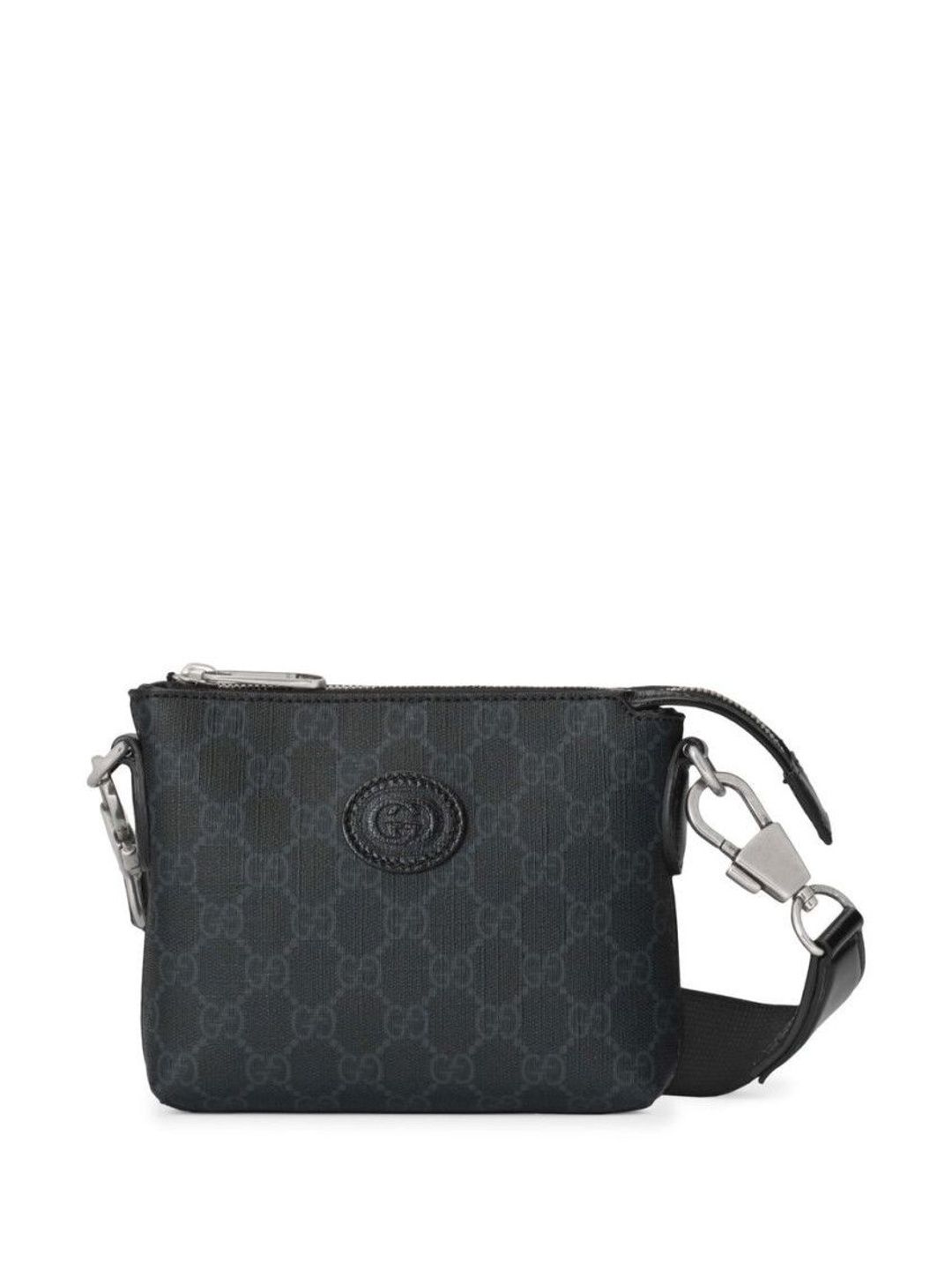 Gucci Black Gg Supreme Crossbody Bag-picture-40