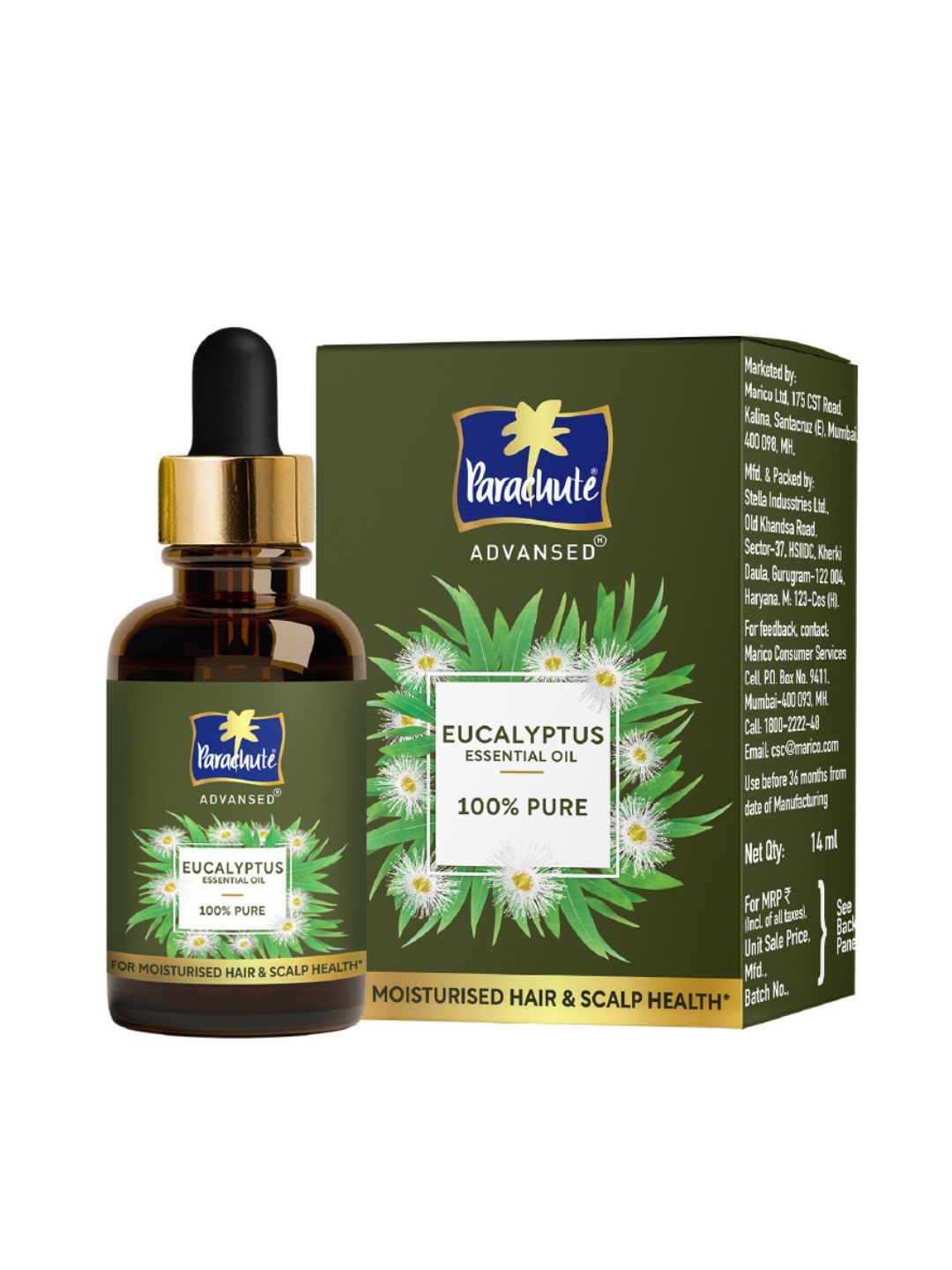 Parachute Advansed Pure & Natural Eucalyptus Essential Oil - 14 ml-image-38