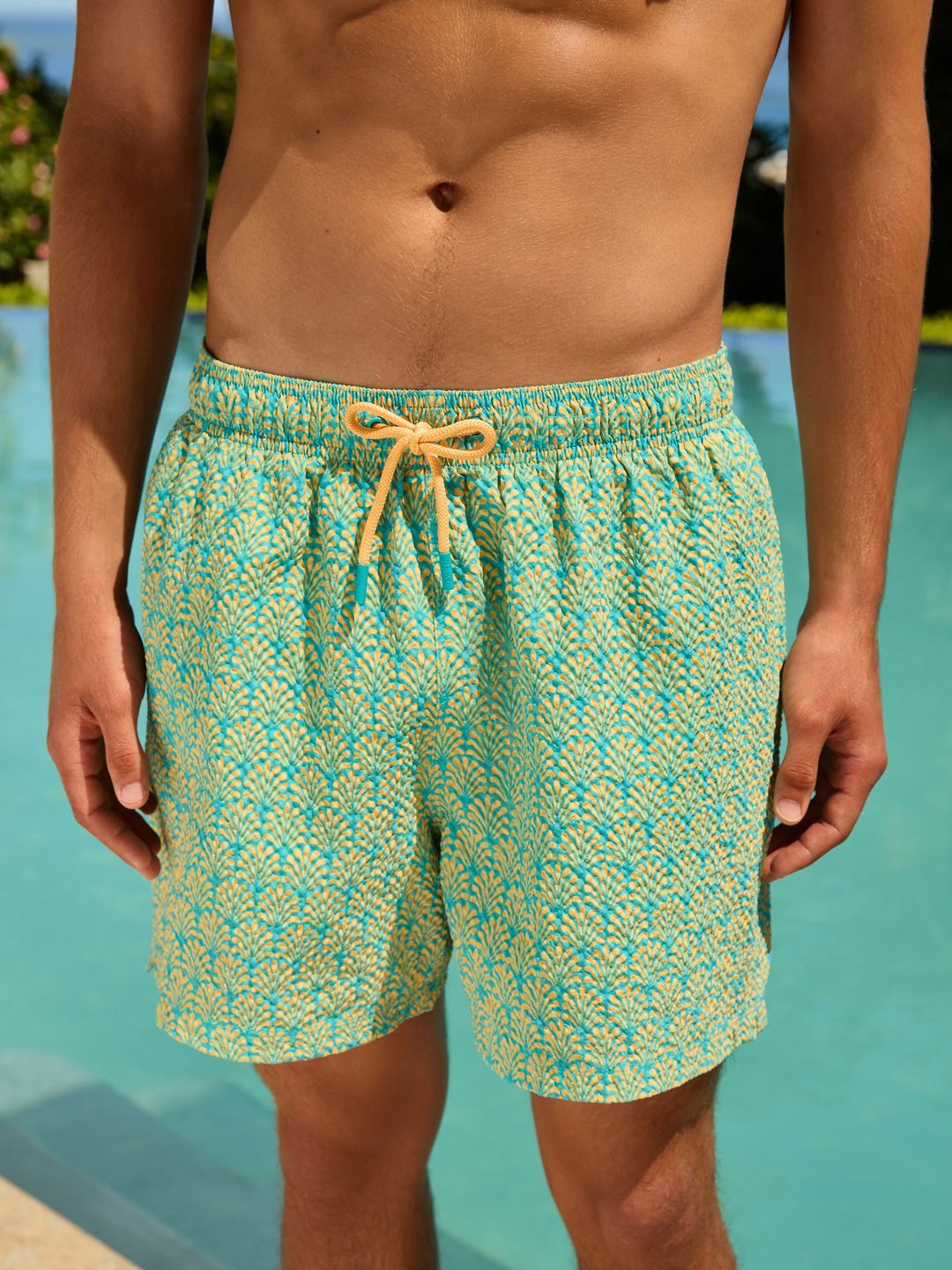 NEXT Men Printed Swim Shorts-picture-54