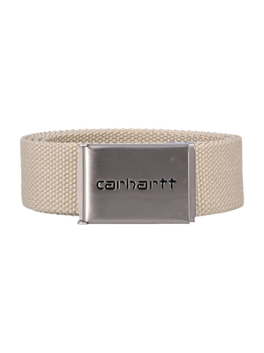 Carhartt Beige Logo Buckle Belt-image-24