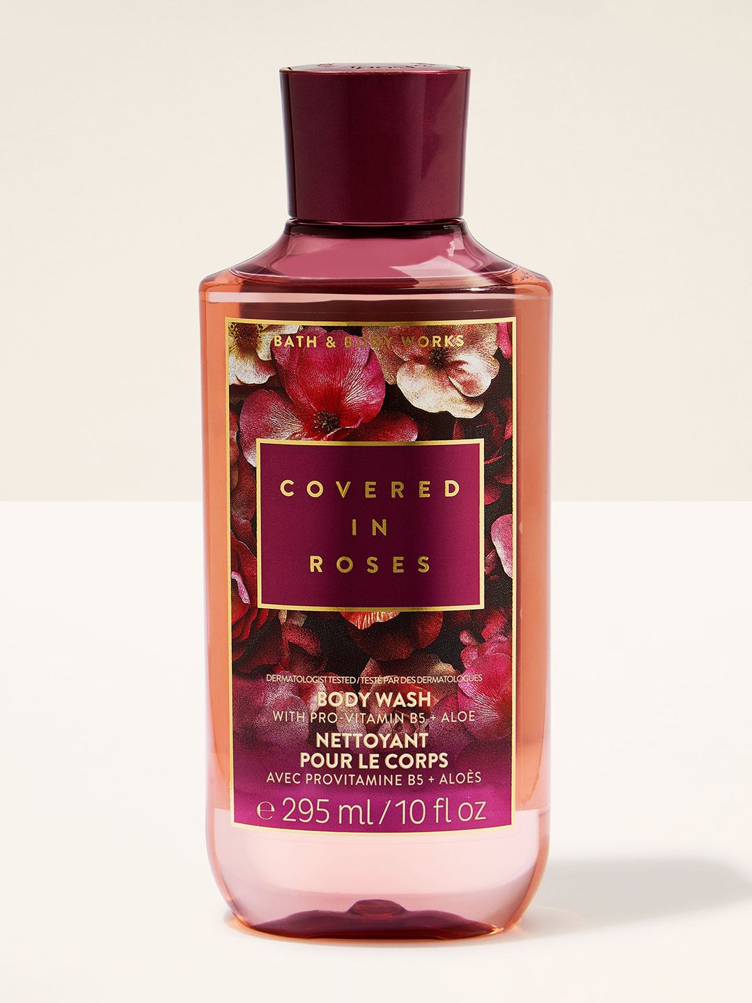 Bath & Body Works Covered In Roses Body Wash with Aloe & Pro-Vitamin B5 - 295 ml-image-4
