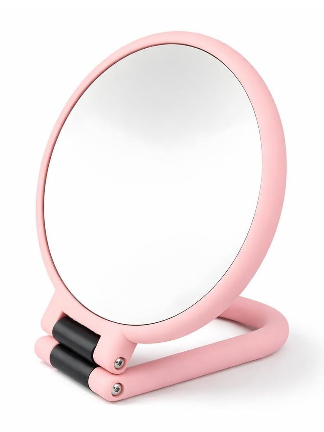 Kira Pink Makeup Folding Table Top Mirror-picture-17