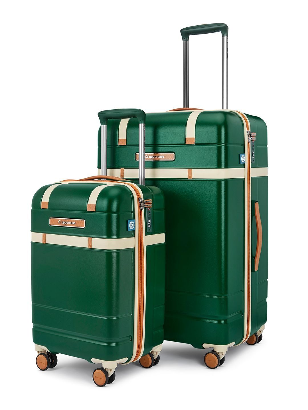 uppercase Chester Set Of 2 Hard-Sided Trolley Bag-image-21