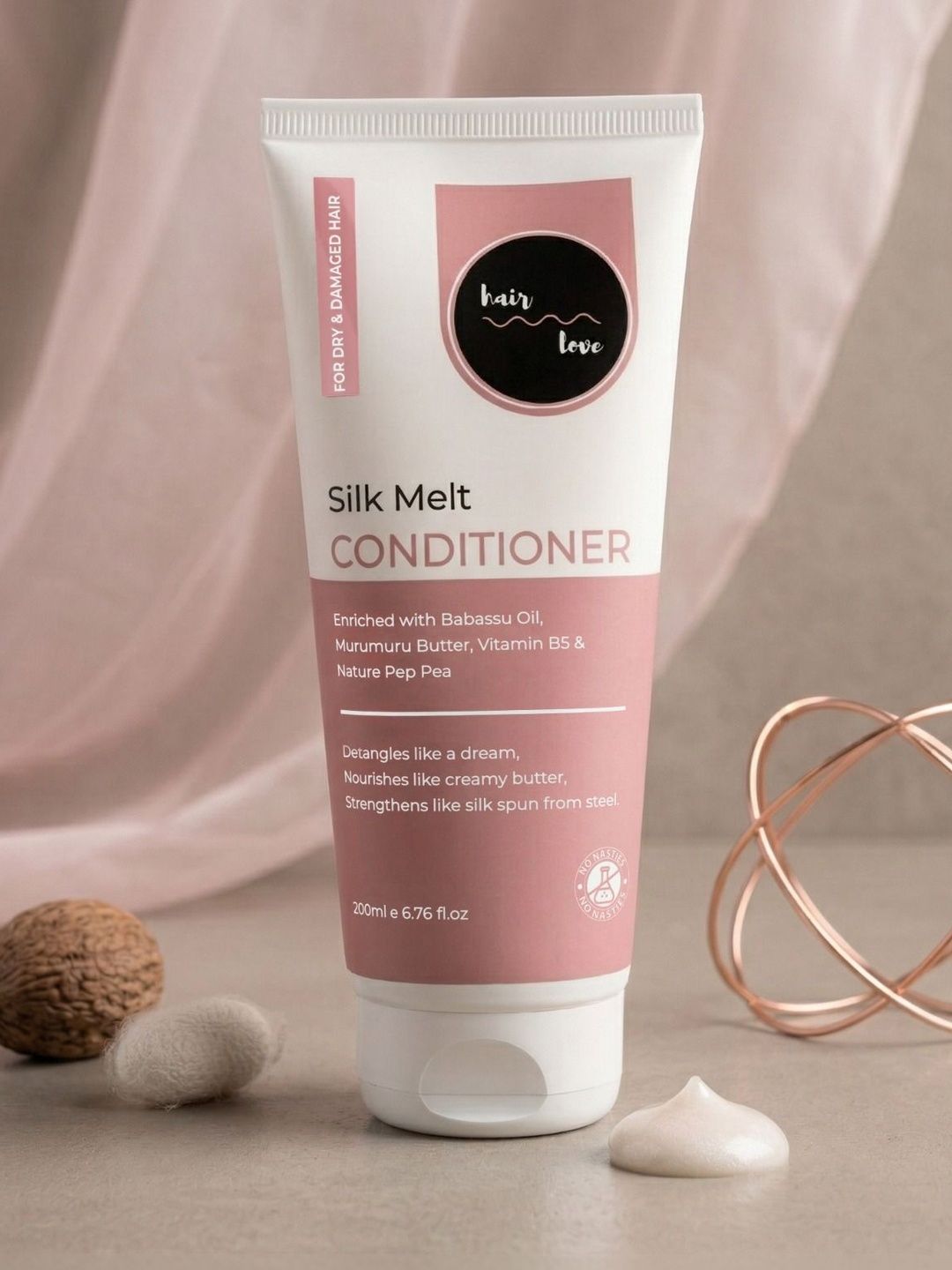 Hair Love India Silk Melt Conditioner - 200ml-image-22