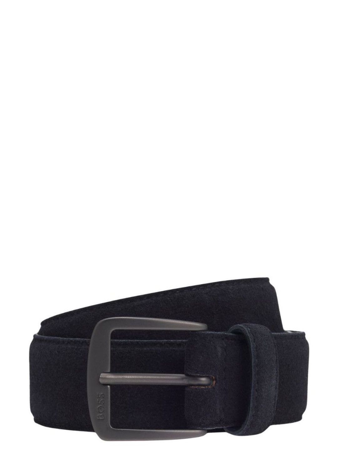 Hugo Boss Navy Blue Textured Belt-image-18