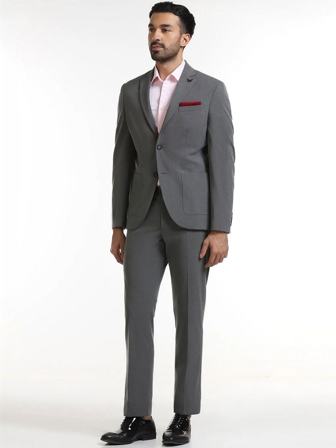 Blackberrys Notched Lapel Slim Fit Two-Piece Suits-picture-34