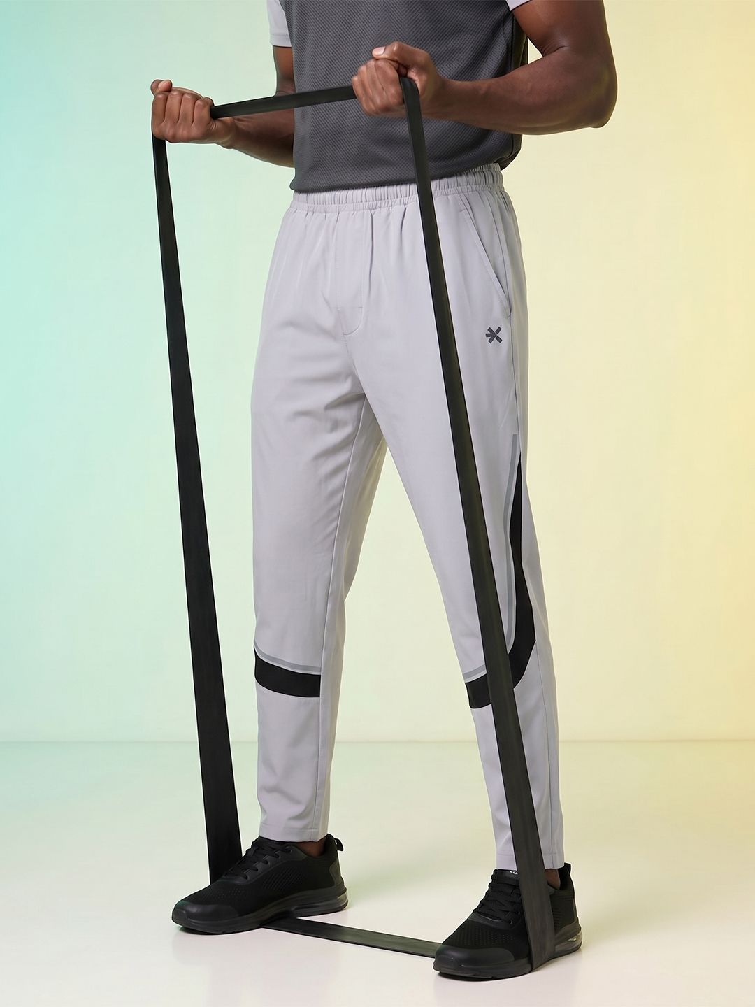 HRX by Hrithik Roshan Men Striped Rapid-Dry Running Track Pants-picture-39