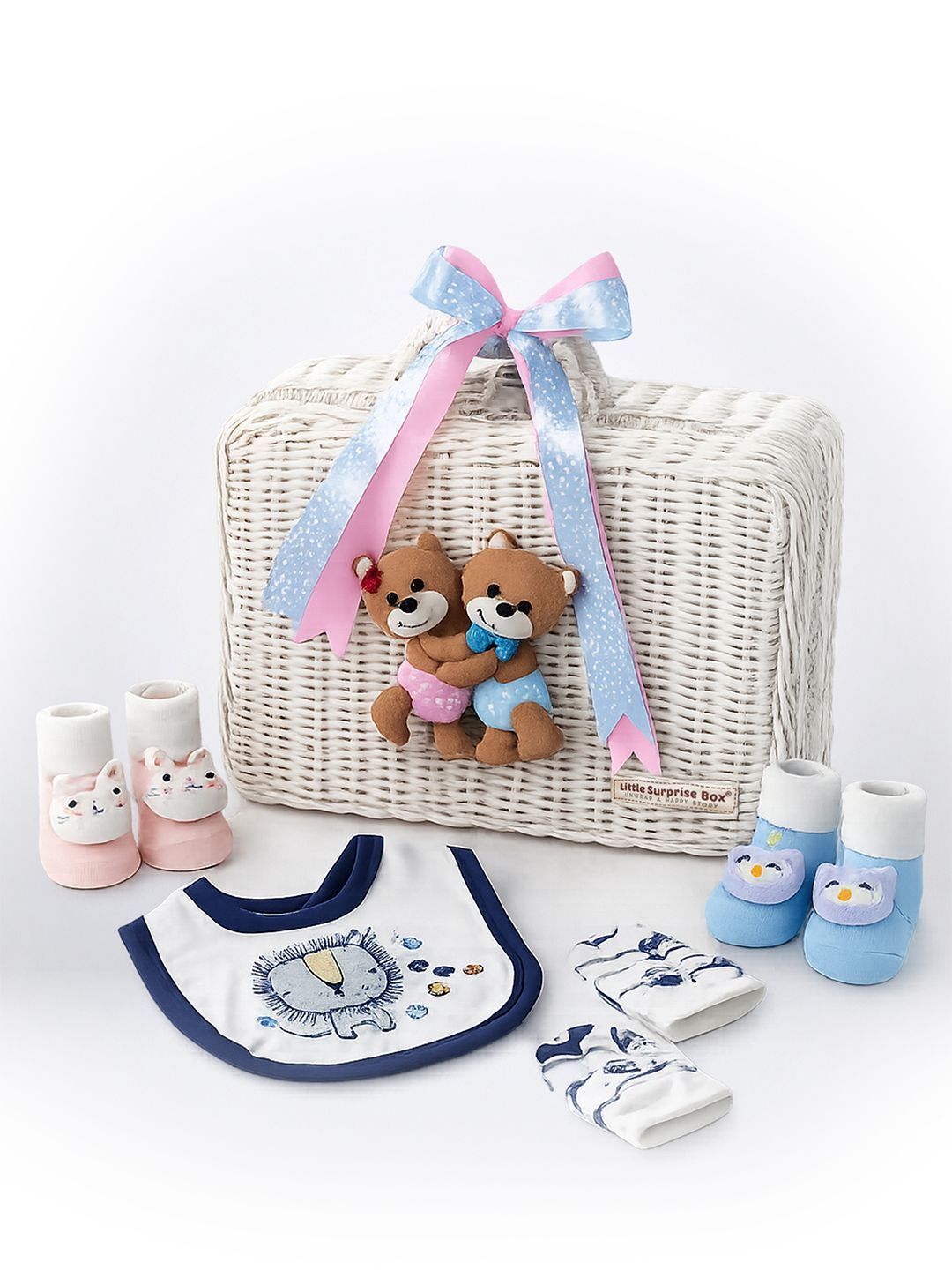 Little Surprise Box Infants 25-Pcs Printed Pure Cotton Baby Apparel Gift Set-picture-57
