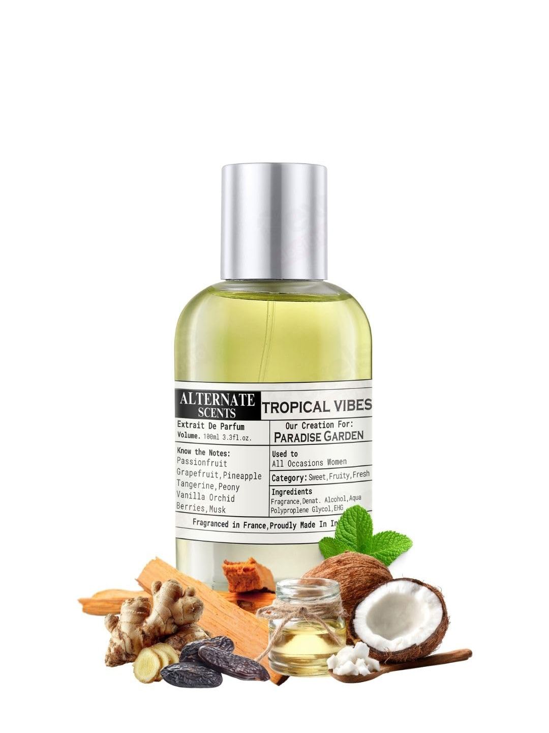 Alternate Scents Tropical Vibe Long Lasting Eau De Parfum - 100 ml-image-12