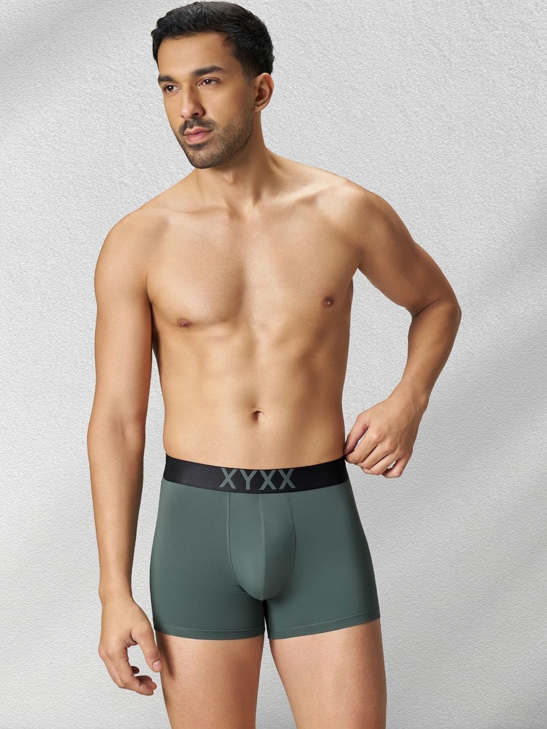 XYXX Men Solid Tactel Trunk-picture-10