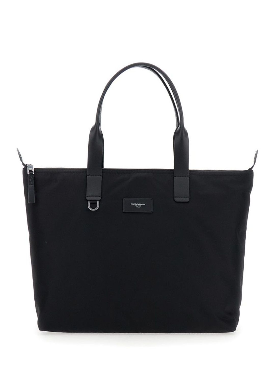 Dolce & Gabbana Black Logo-Plaque Tote-picture-16