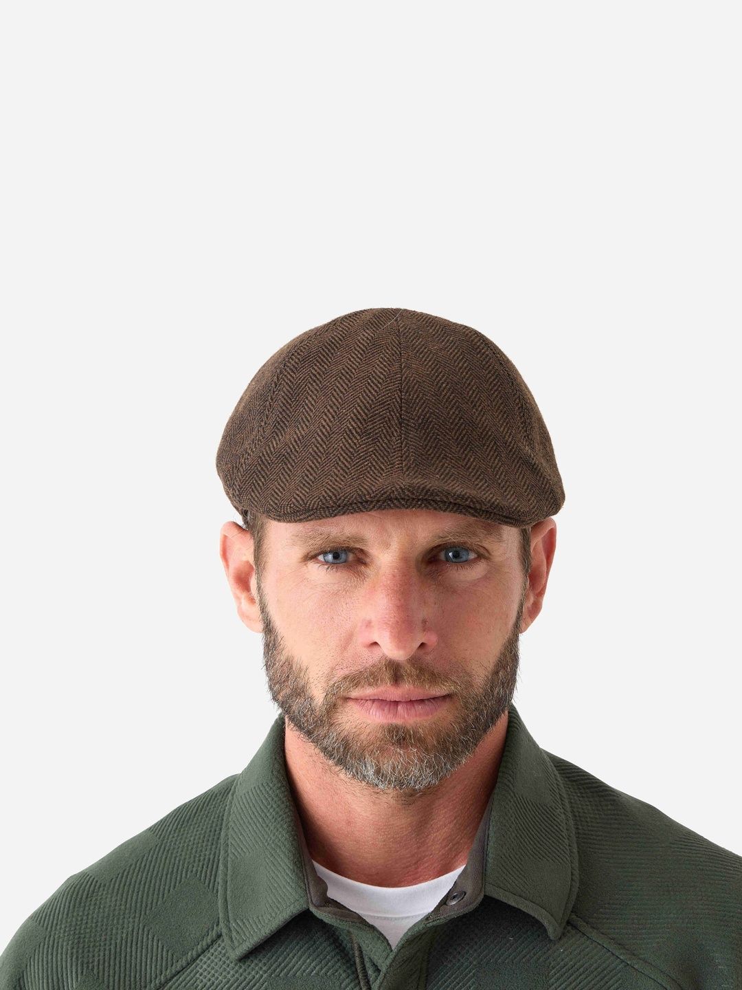 Decathlon 500 Flat Cap, Water-repellent Brown-picture-11