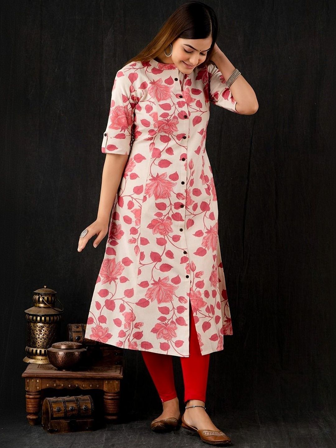 Moda Rapido Floral Printed Kurti-picture-37