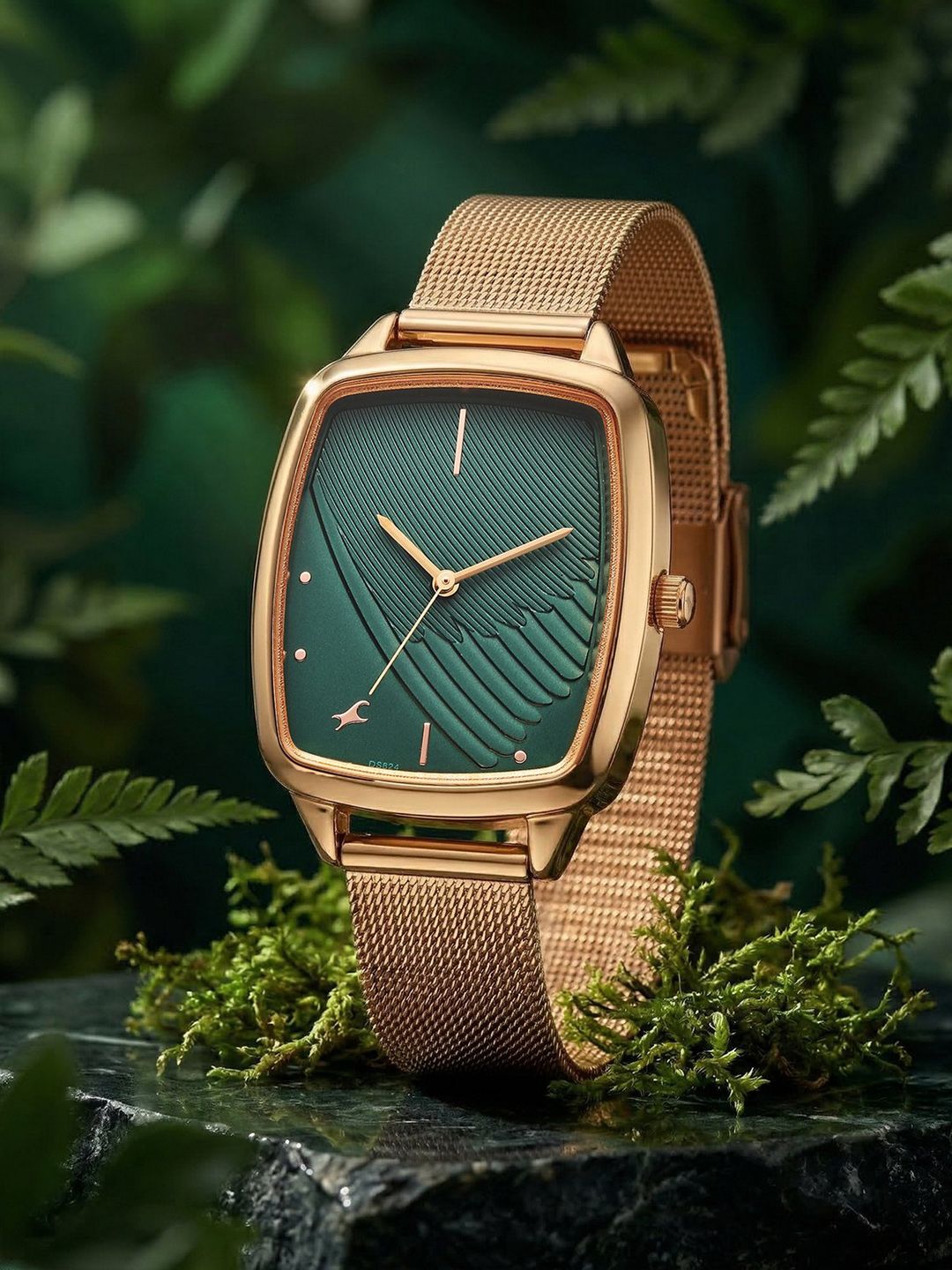 Fastrack Womens Wild Dark Green Dial Quartz Analog Watch - 6321WM04-picture-57
