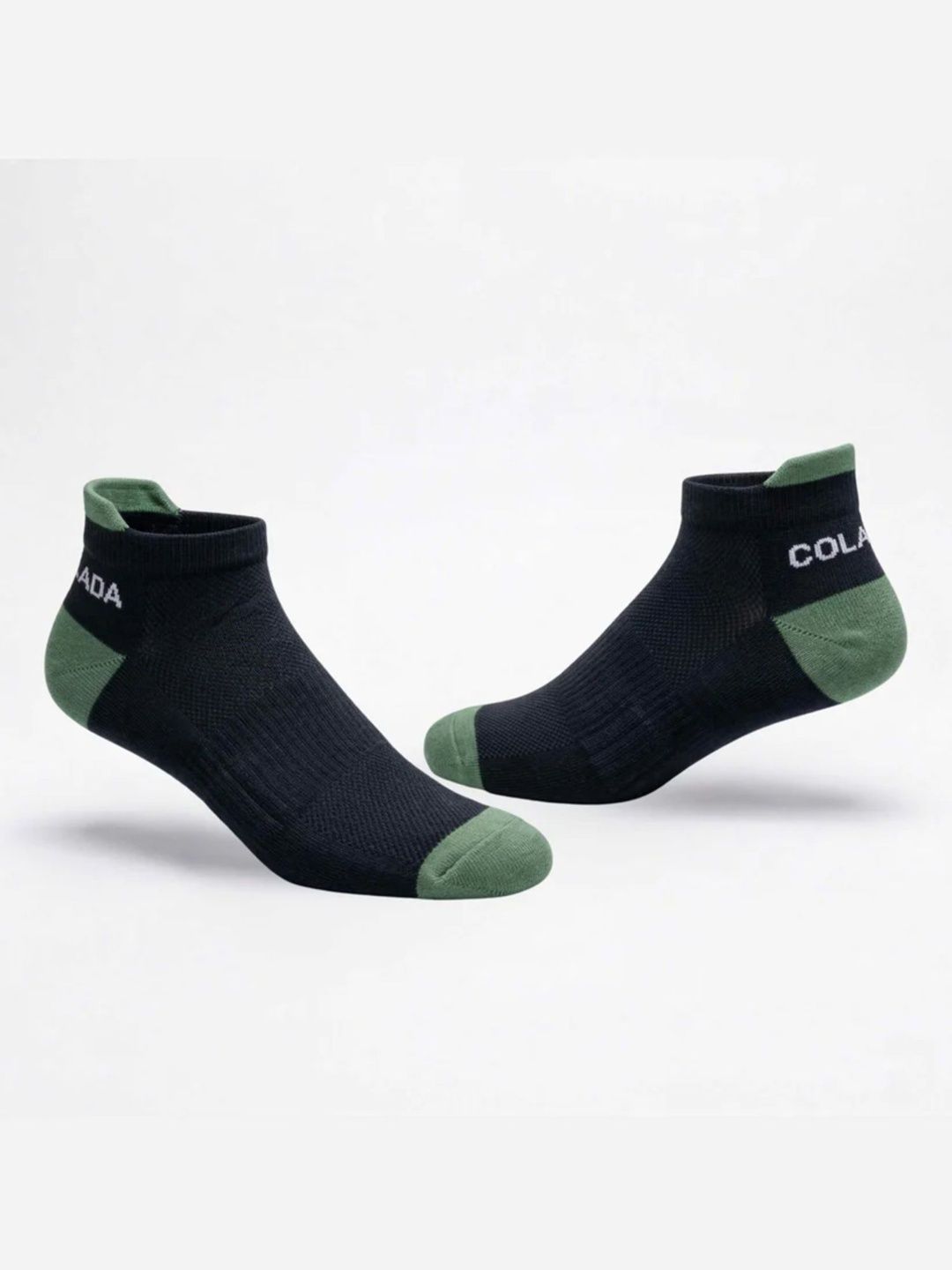 COLADA Unisex Pack of 3 Colourblocked Ankle Length Socks-picture-18