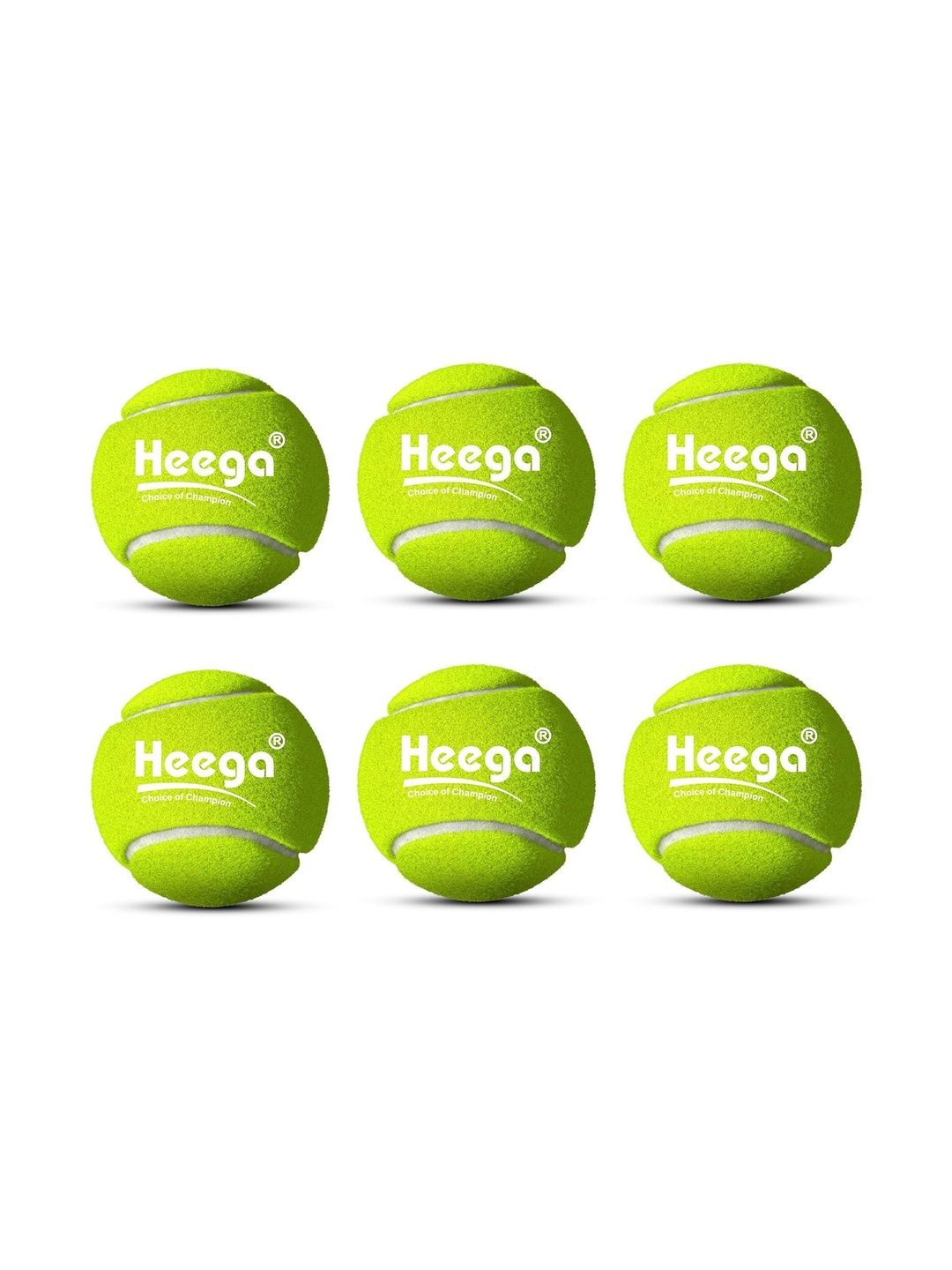 HEEGA Set Of 6 Textured Durable Cricket Balls-picture-14