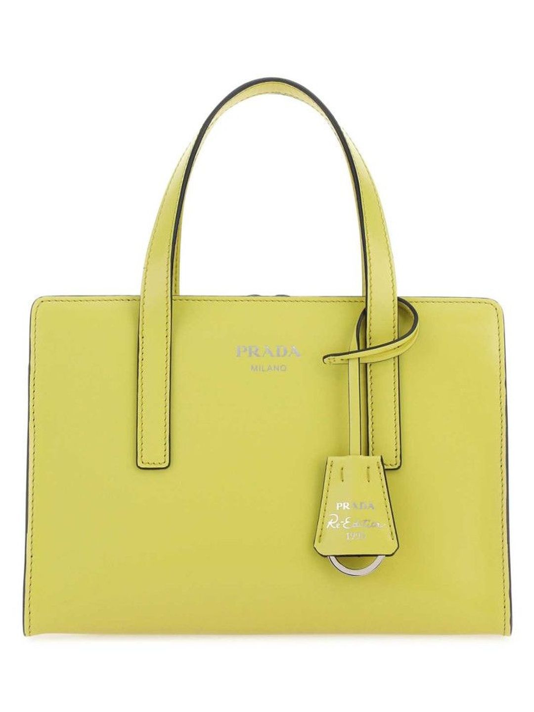 Prada Acid Green Re-Edition 1995 Satchel Bag-image-19