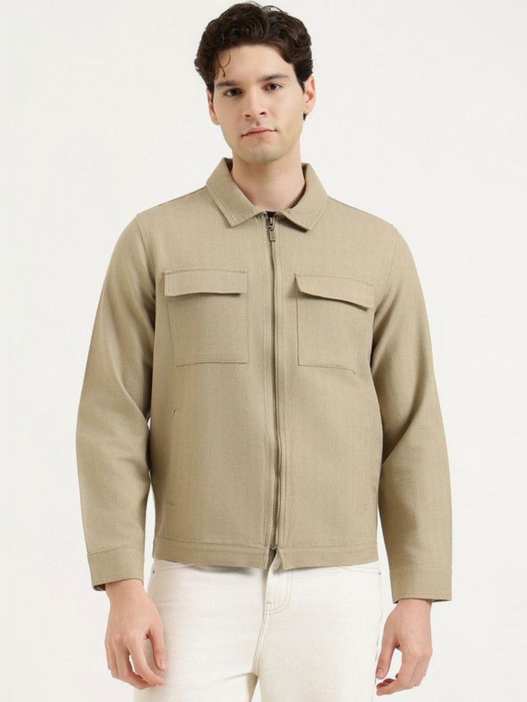 United Colors of Benetton Men Bomber Jacket-image-0