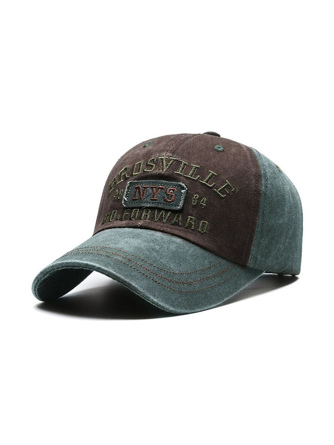 StyleCast x Revolte Men Colourblocked Baseball Cap-picture-16