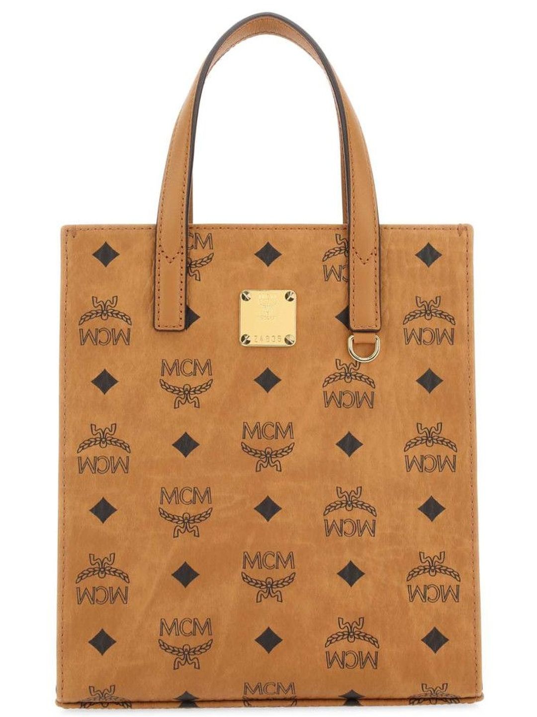 MCM Printed Canvas Shopping Bag-picture-50