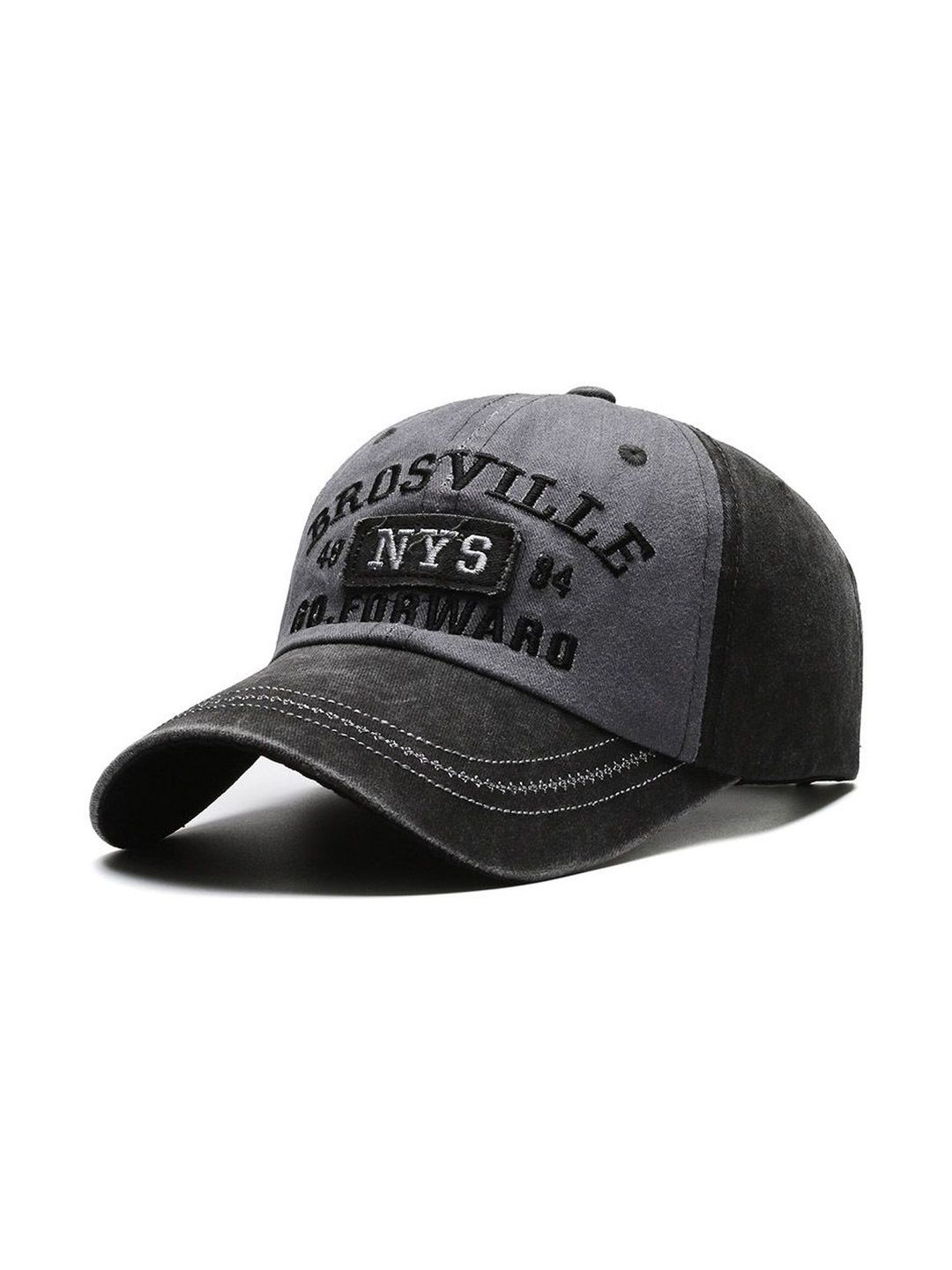 StyleCast x Revolte Men Colourblocked Baseball Cap-picture-34