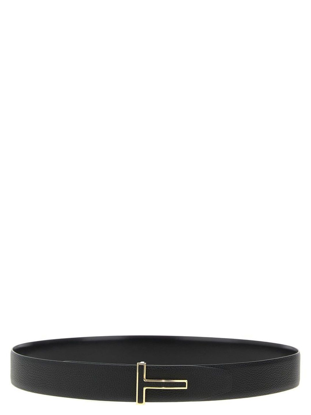 Tom Ford Black Logo Buckle Reversible Belt-picture-31