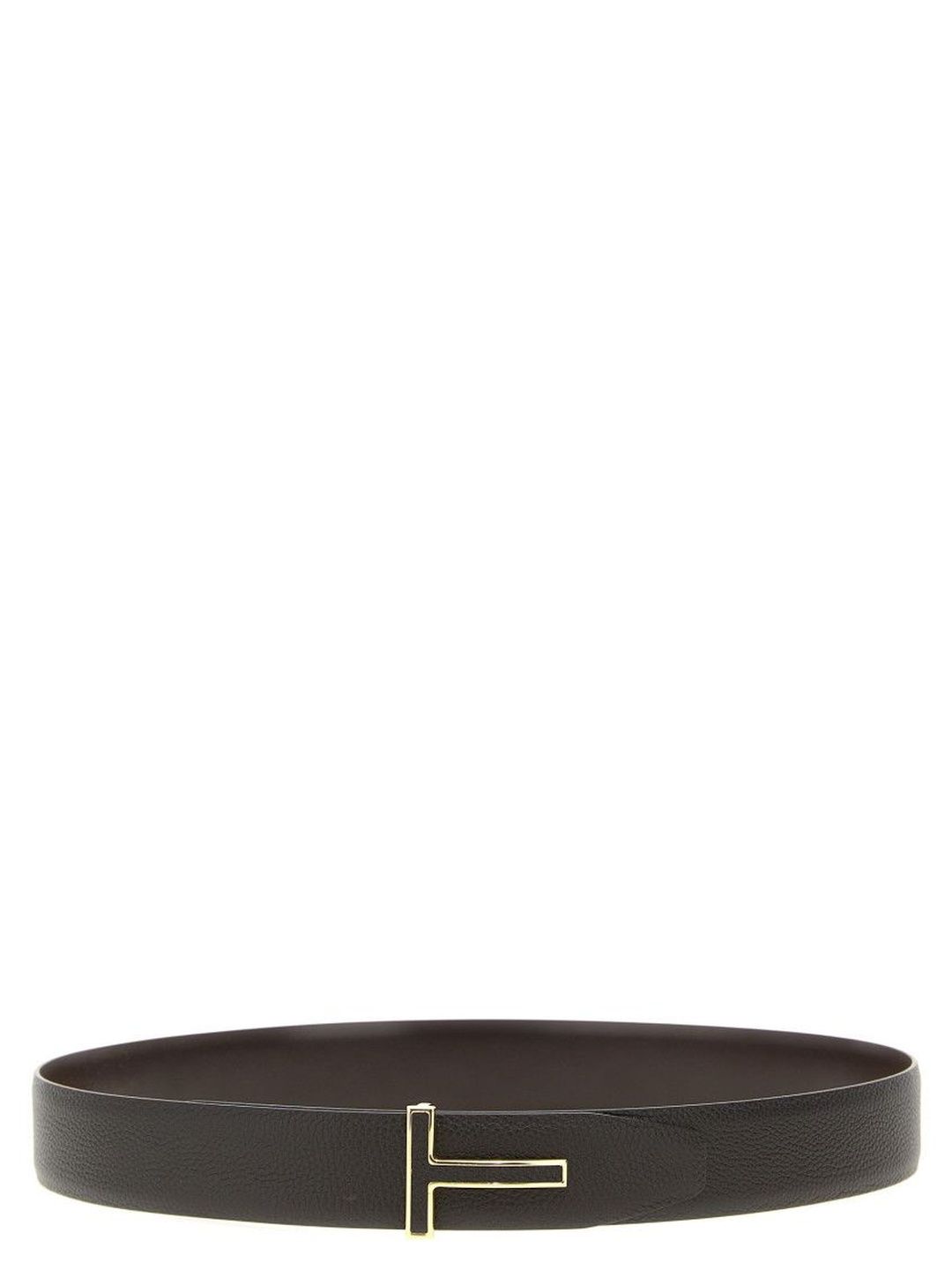 Tom Ford Brown Logo Reversible Belt-picture-21