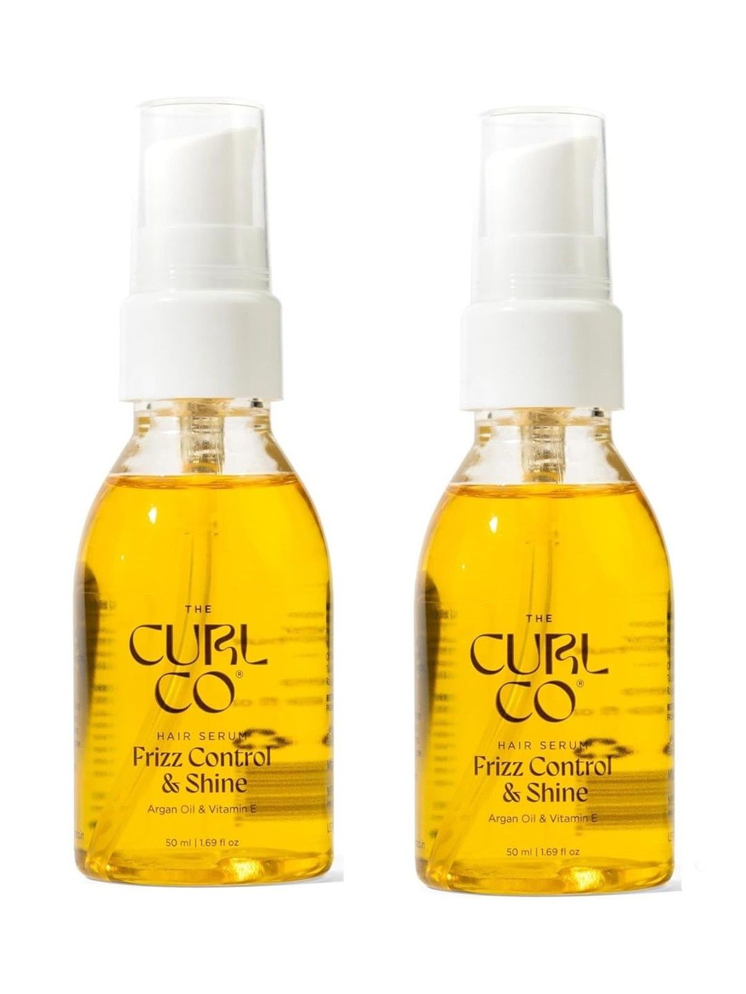 The Curl Co Set Of 2 Frizz Control & Shine Hair Serum - 50 ml Each-image-43