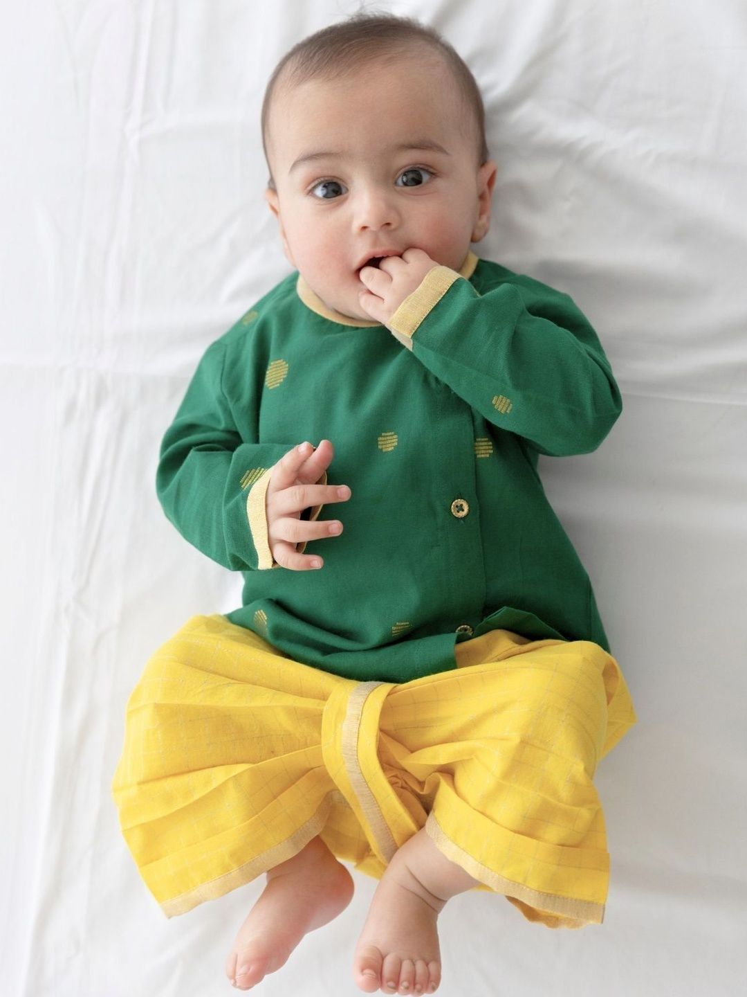 Tiber Taber Boys Regular Pure Cotton Kurti with Patiala-picture-51