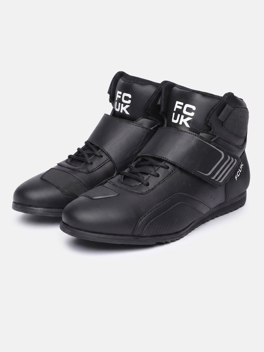FCUK Men Mid-Top Casual Sneakers-image-47