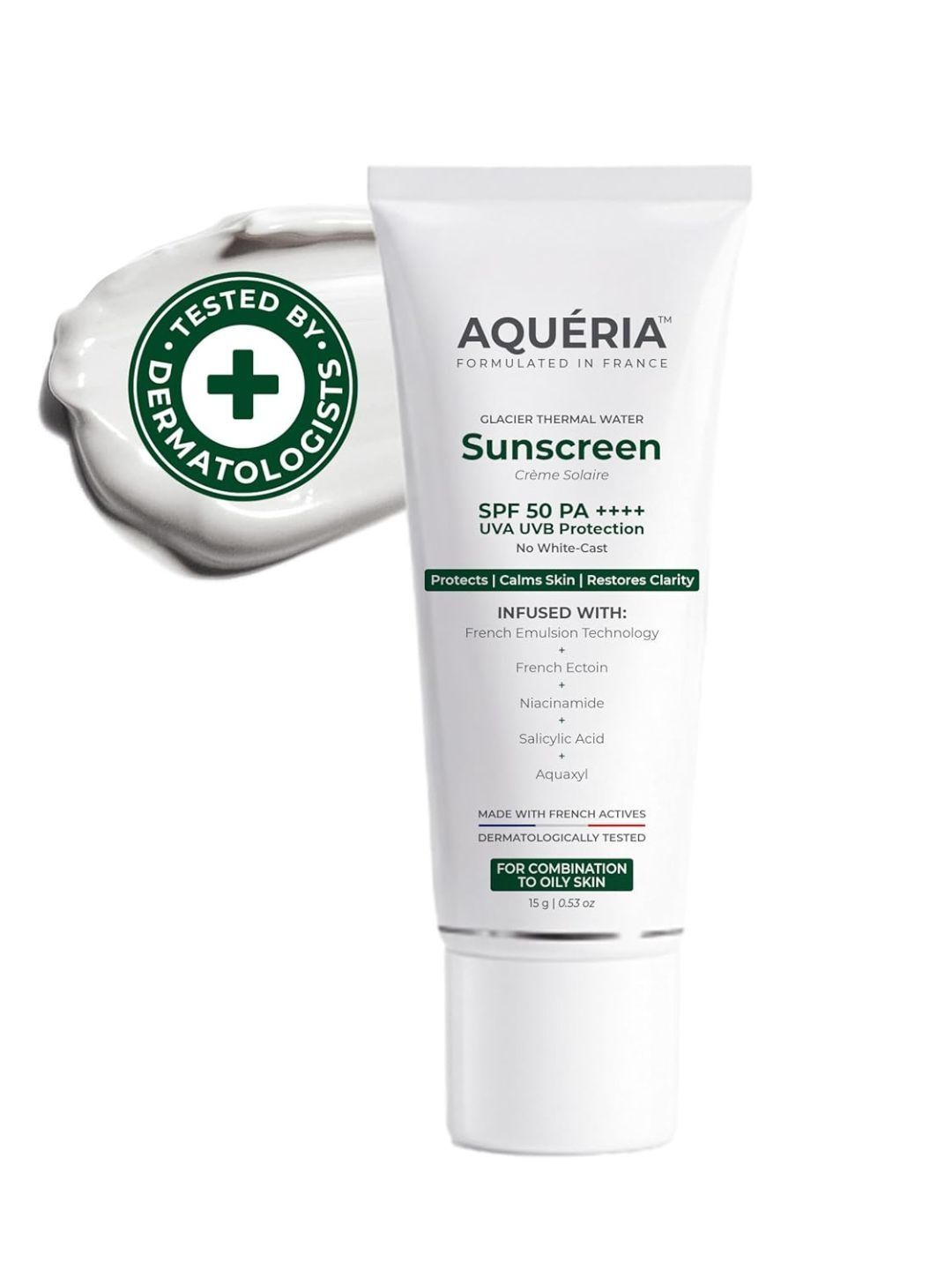 Aqueria Oil Control Multi-Active French Sunscreen-15g-image-21