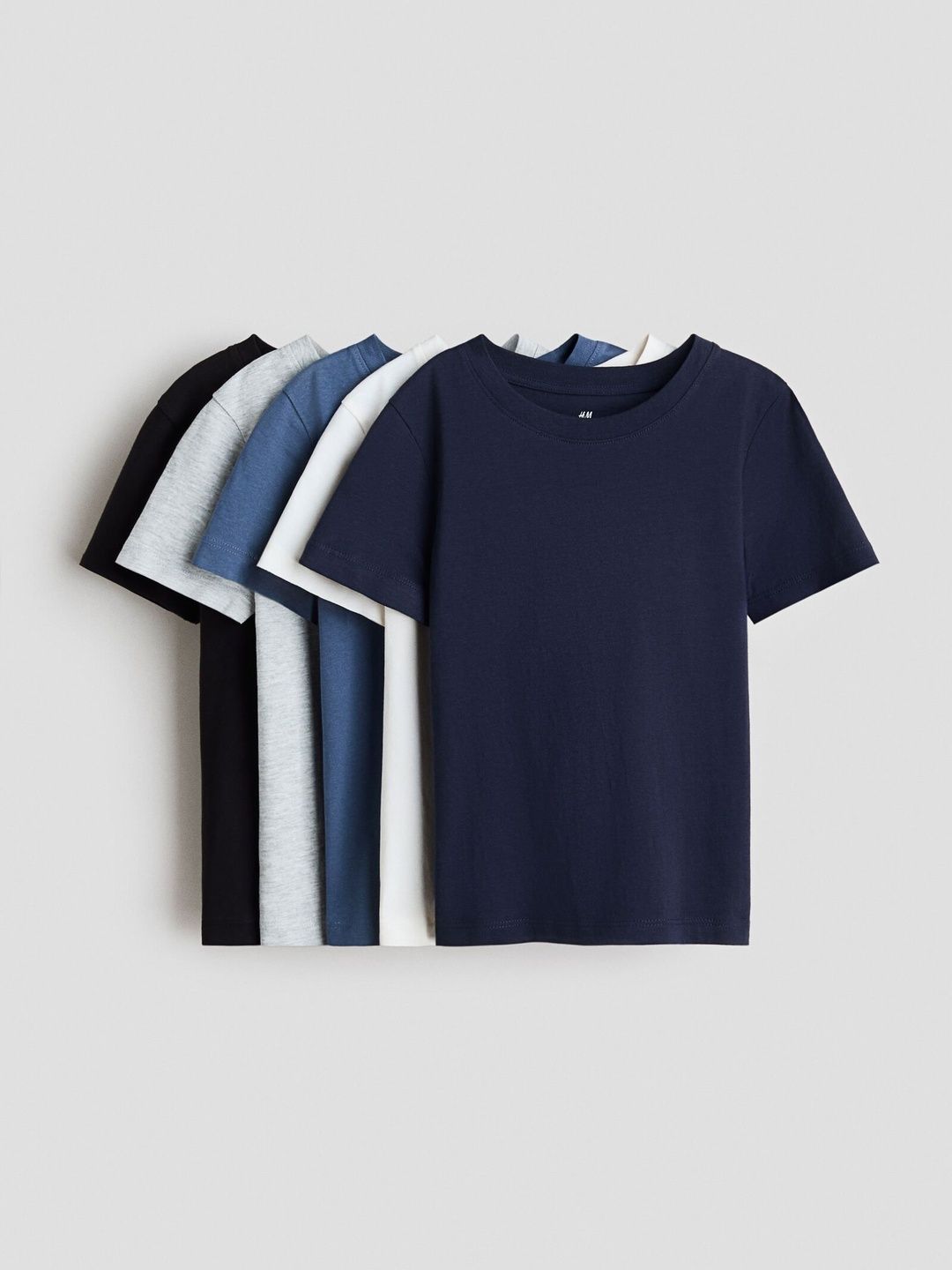 H&M 5-pack Cotton T-shirts-picture-54