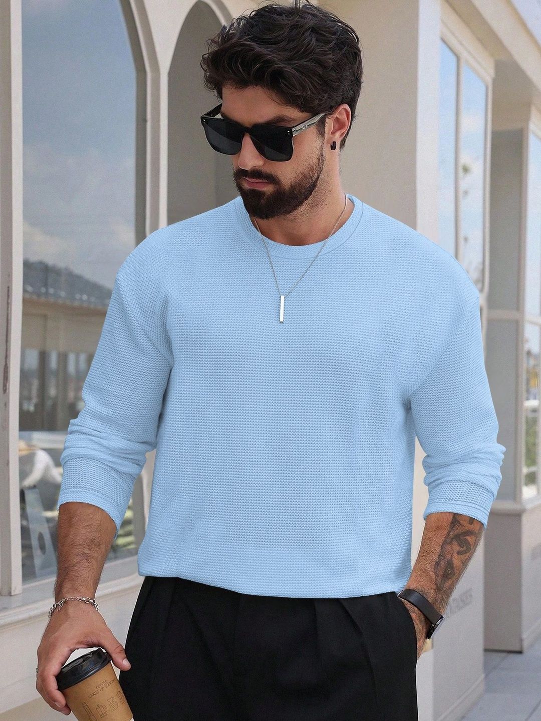 MODALEN Men T-shirt-picture-29