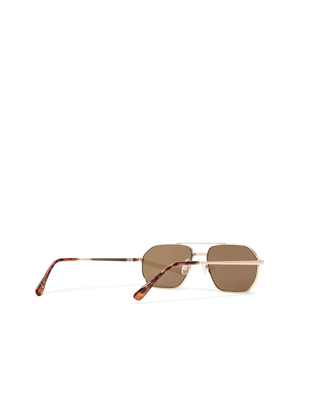 ALDO Men Brown Lens & Gold-Toned Aviator Sunglasses with-picture-13